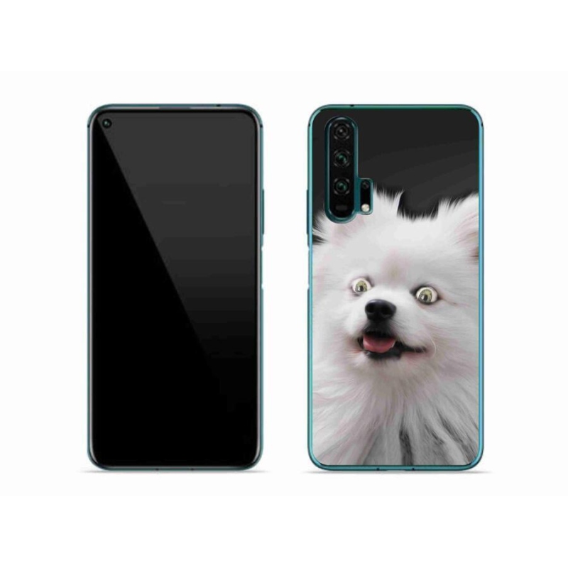 Gelový kryt mmCase na mobil Honor 20 Pro - bílý špic
