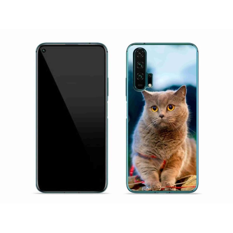 Gelový kryt mmCase na mobil Honor 20 Pro - britská modrá 2