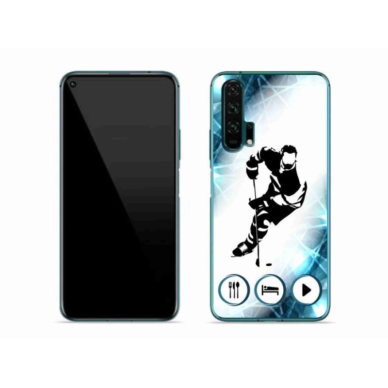 Gelový kryt mmCase na mobil Honor 20 Pro - hokej 1