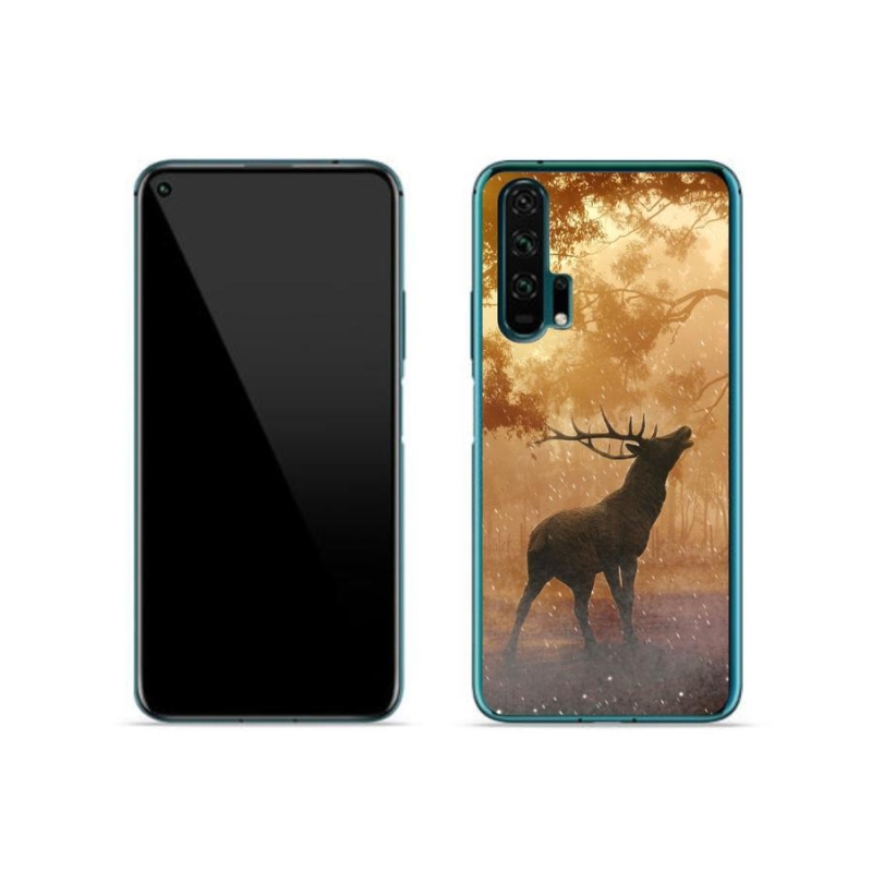 Gelový kryt mmCase na mobil Honor 20 Pro - jelen v říji