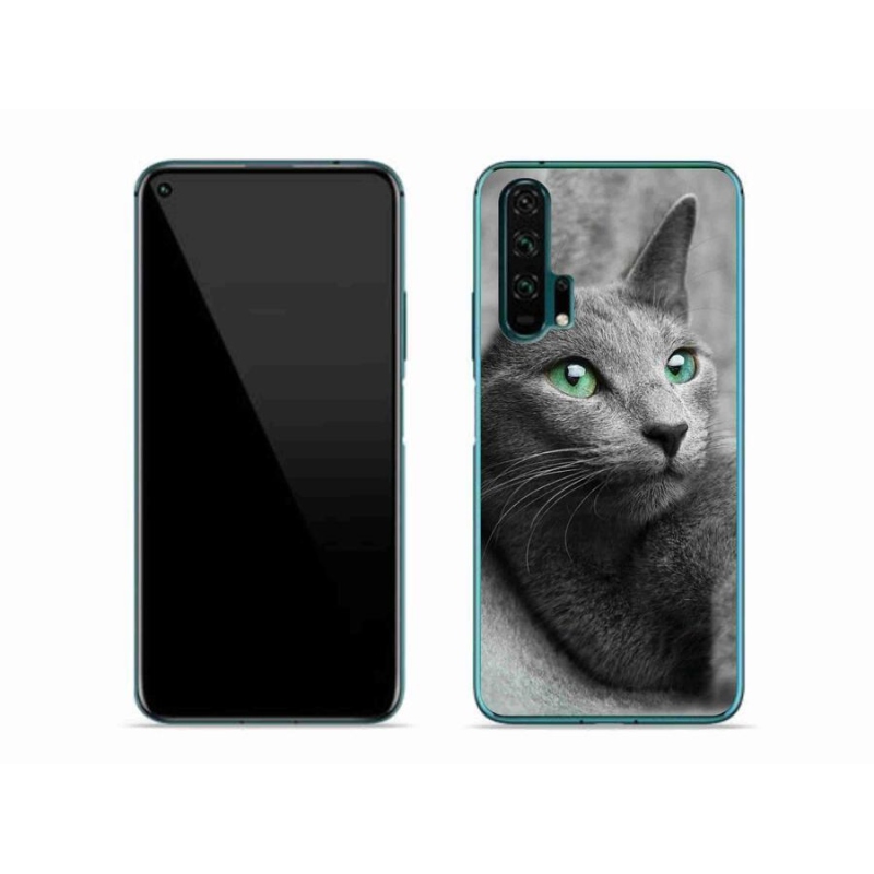 Gelový kryt mmCase na mobil Honor 20 Pro - kočka 2