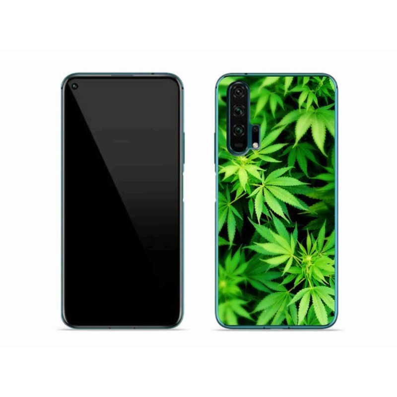 Gelový kryt mmCase na mobil Honor 20 Pro - konopí 3