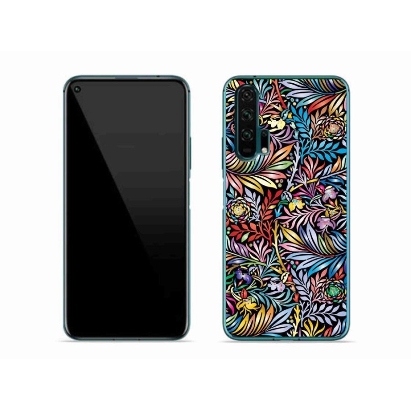 Gelový kryt mmCase na mobil Honor 20 Pro - květiny 5