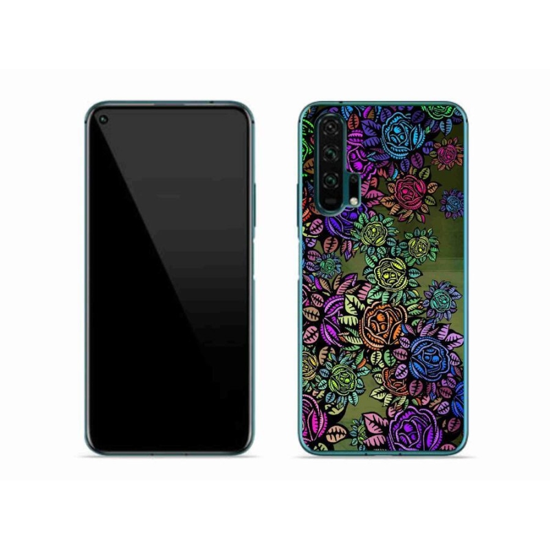 Gelový kryt mmCase na mobil Honor 20 Pro - květiny 6