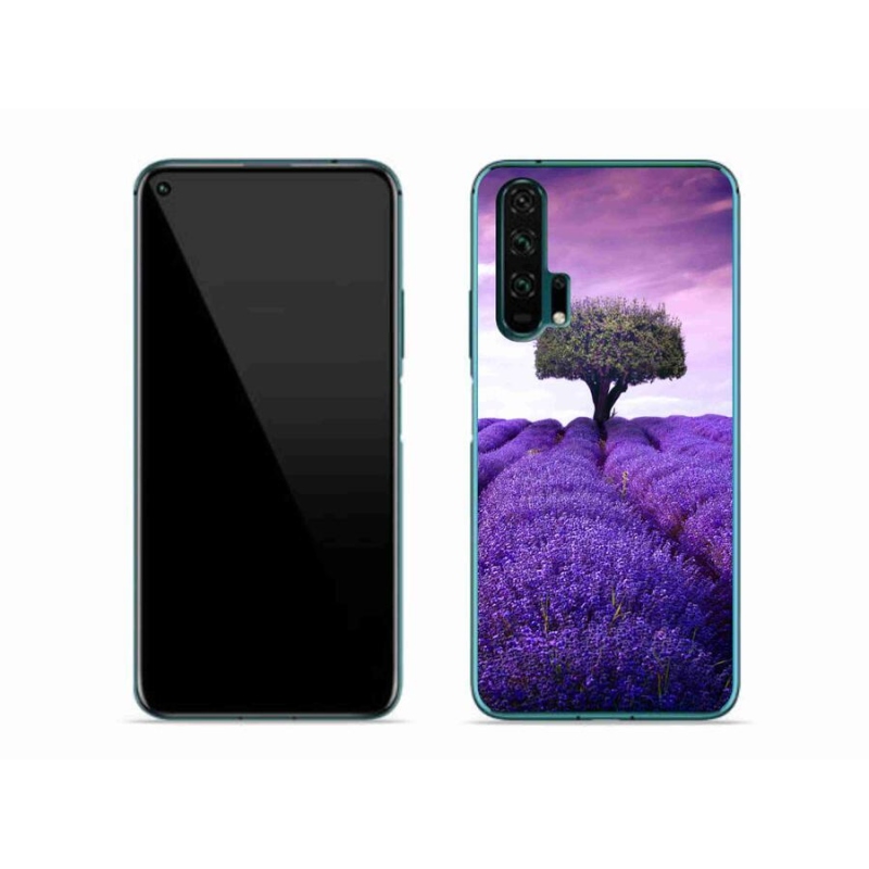 Gelový kryt mmCase na mobil Honor 20 Pro - levandulová louka