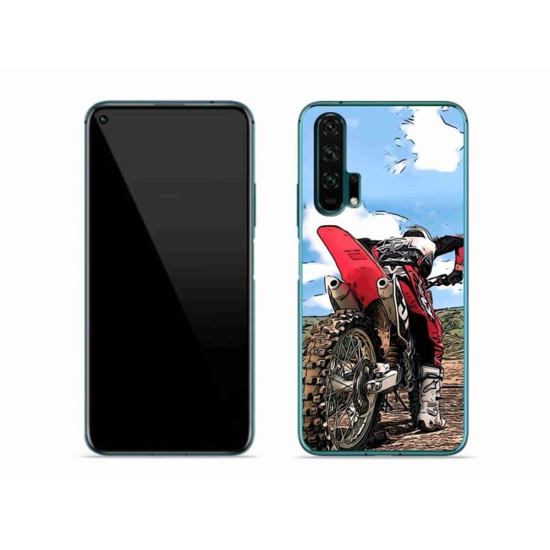 Gelový kryt mmCase na mobil Honor 20 Pro - moto