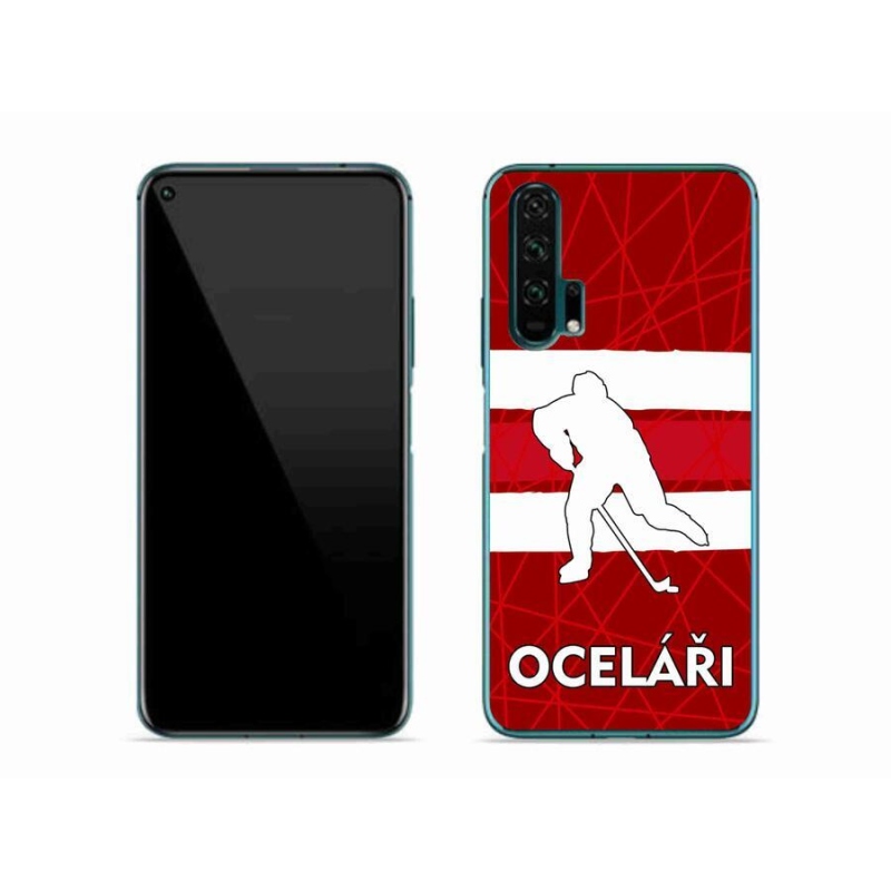 Gelový kryt mmCase na mobil Honor 20 Pro - Oceláři