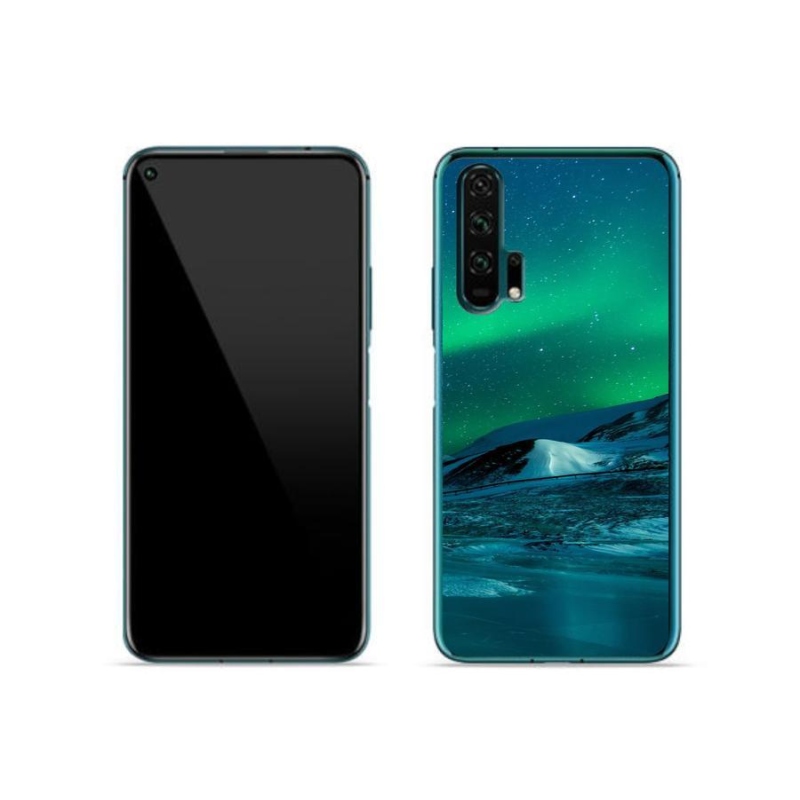 Gelový kryt mmCase na mobil Honor 20 Pro - polární záře