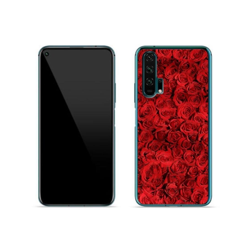 Gelový kryt mmCase na mobil Honor 20 Pro - růže