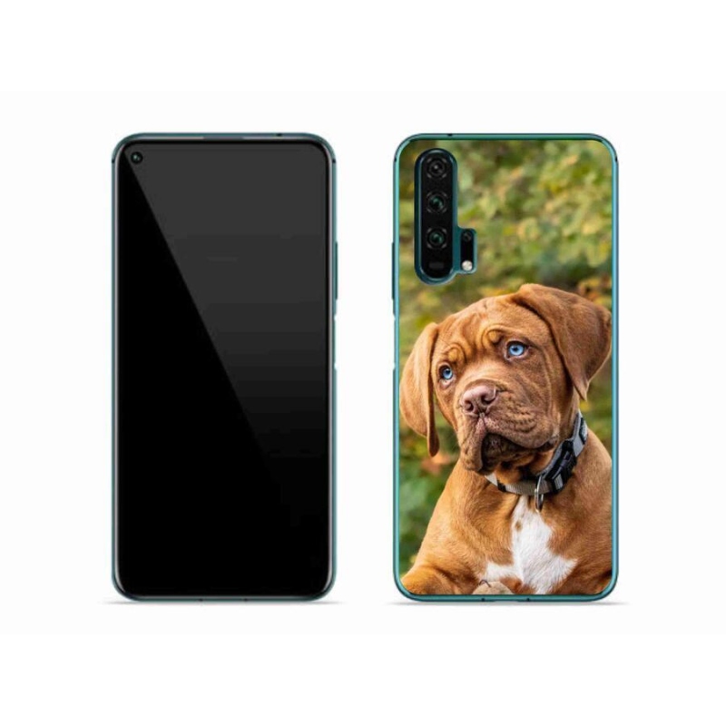 Gelový kryt mmCase na mobil Honor 20 Pro - štěně