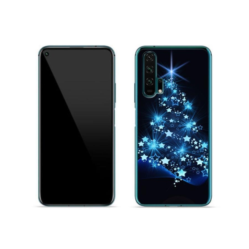 Gelový kryt mmCase na mobil Honor 20 Pro - vánoční stromek