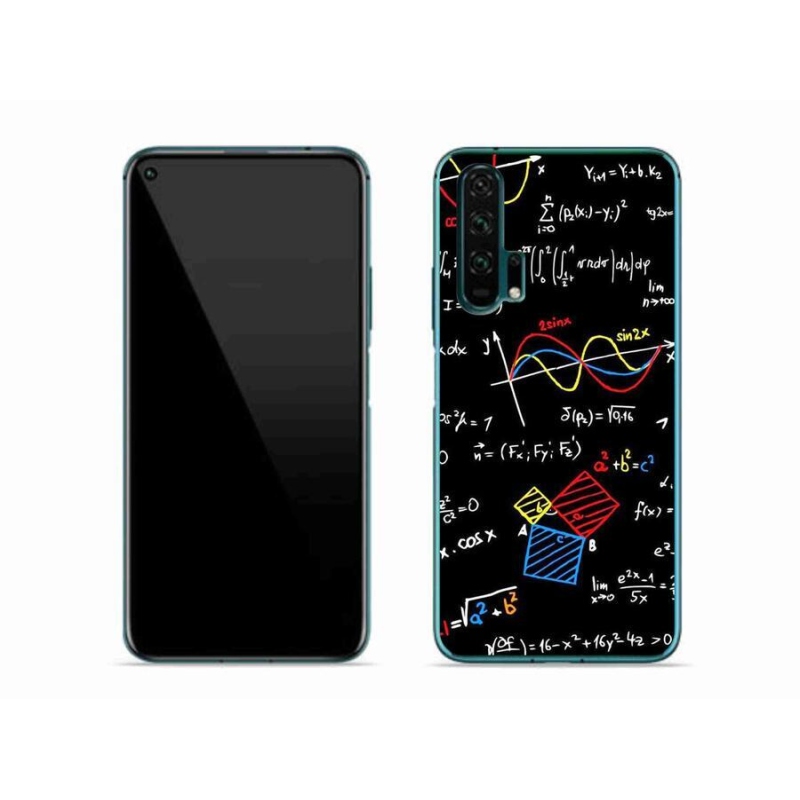 Gelový kryt mmCase na mobil Honor 20 Pro - vzorečky