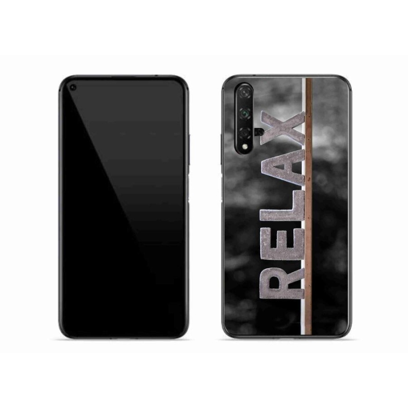 Gelový kryt mmCase na mobil Honor 20 - relax 1