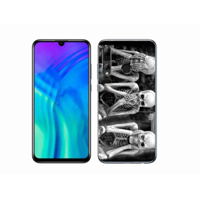 Gelový kryt mmCase na mobil Honor 20e - kostlivci