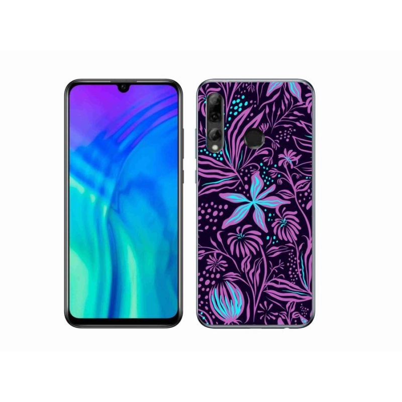 Gelový kryt mmCase na mobil Honor 20e - květiny 2