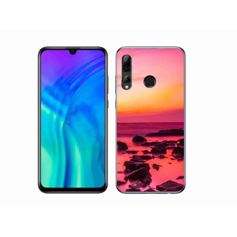 Gelový kryt mmCase na mobil Honor 20e - moře a záře