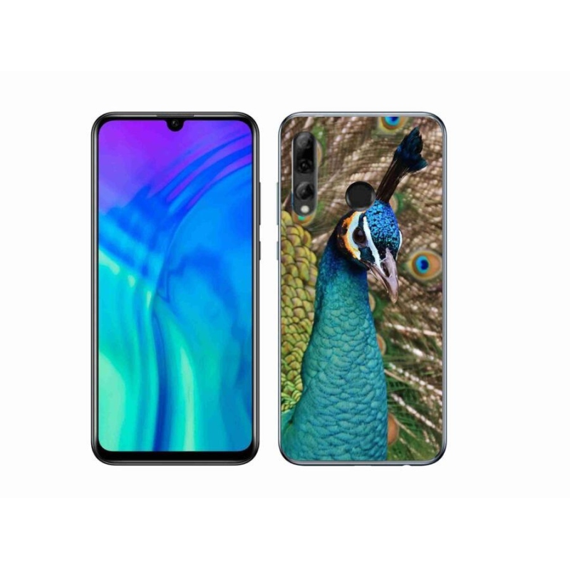 Gelový kryt mmCase na mobil Honor 20e - páv