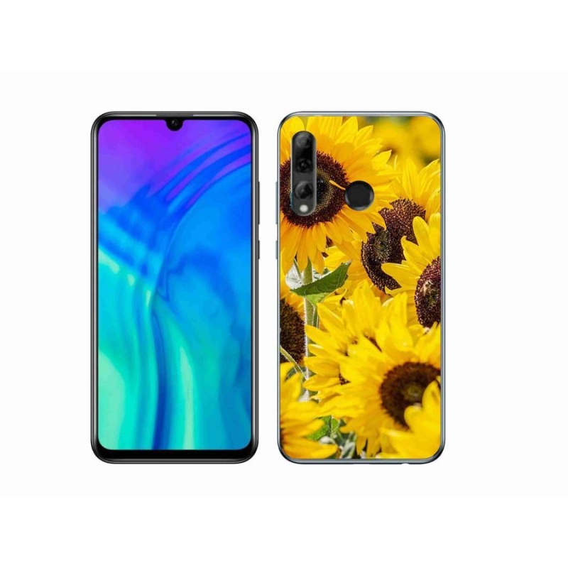 Gelový kryt mmCase na mobil Honor 20e - slunečnice