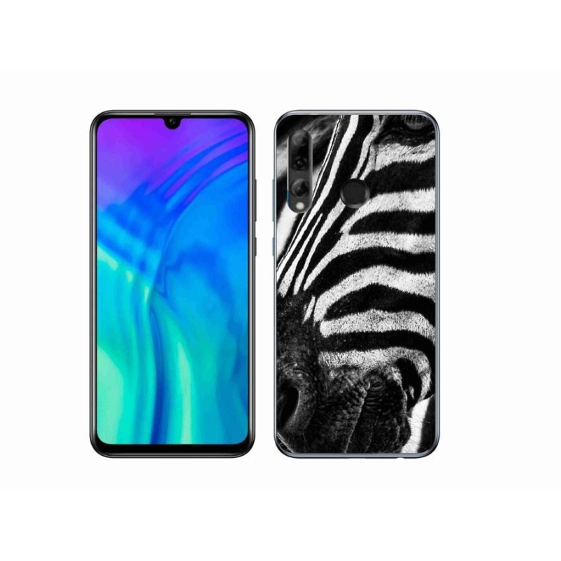 Gelový kryt mmCase na mobil Honor 20e - zebra