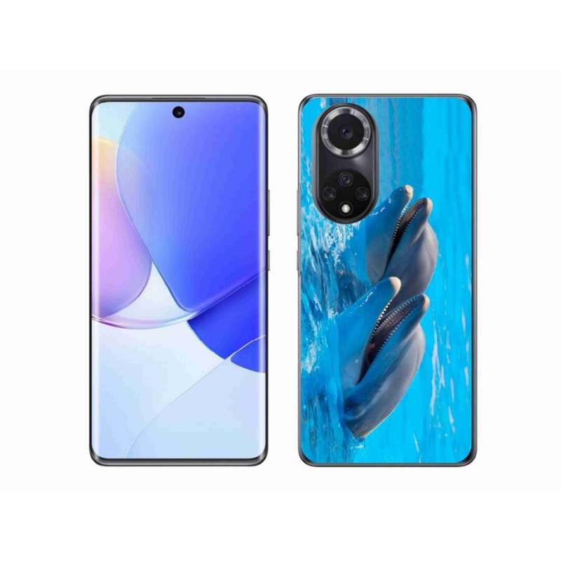 Gelový kryt mmCase na mobil Honor 50 - delfíni