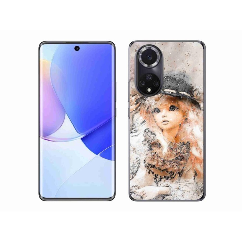 Gelový kryt mmCase na mobil Honor 50 - holčička s kloboukem