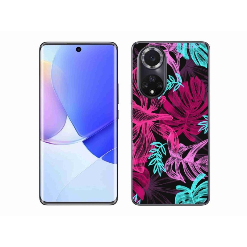 Gelový kryt mmCase na mobil Honor 50 - květiny 1
