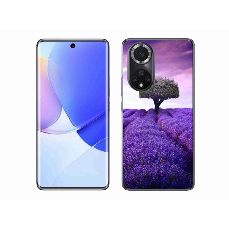 Gelový kryt mmCase na mobil Honor 50 - levandulová louka