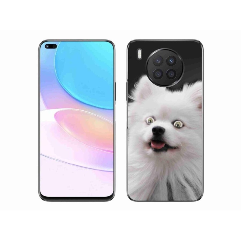 Gelový kryt mmCase na mobil Honor 50 Lite - bílý špic