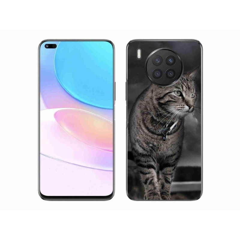 Gelový kryt mmCase na mobil Honor 50 Lite - kočka