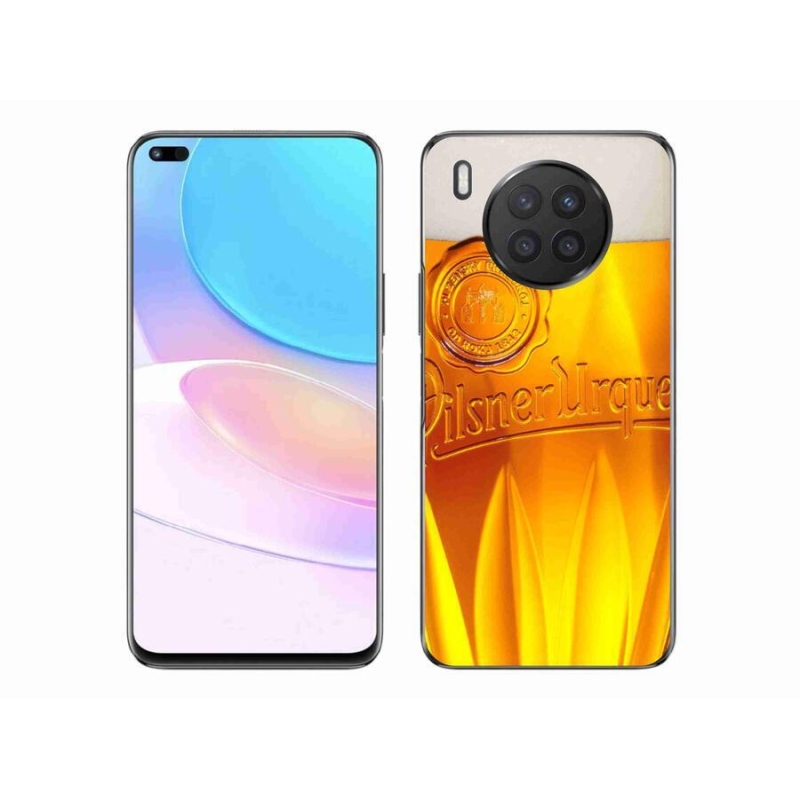 Gelový kryt mmCase na mobil Honor 50 Lite - pivo