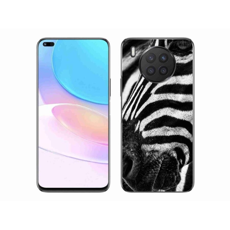 Gelový kryt mmCase na mobil Honor 50 Lite - zebra