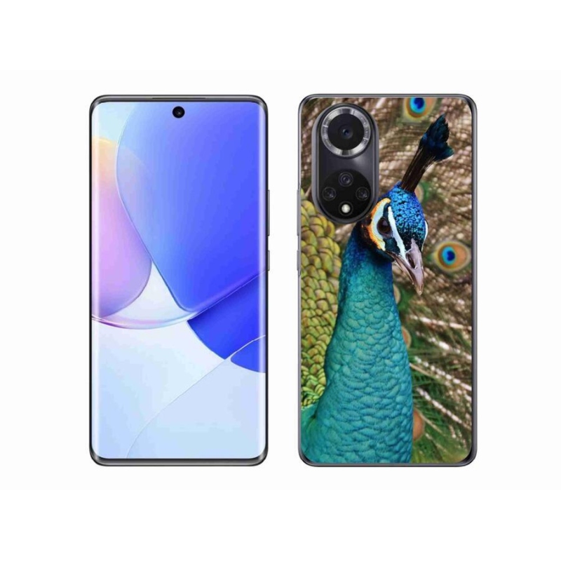 Gelový kryt mmCase na mobil Honor 50 - páv