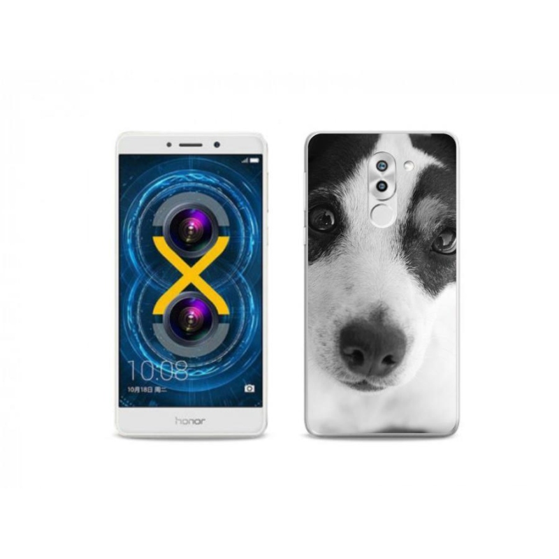 Gelový kryt mmCase na mobil Honor 6X - pes