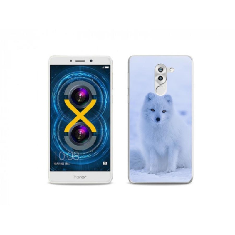 Gelový kryt mmCase na mobil Honor 6X - polární liška