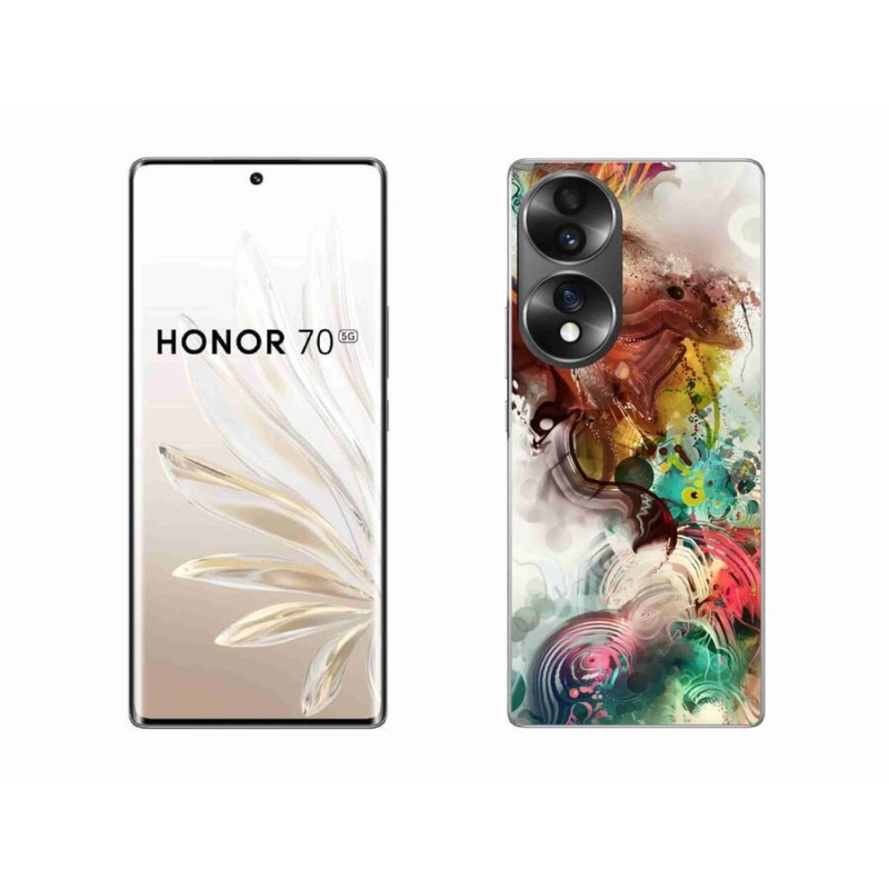 Gelový kryt mmCase na mobil Honor 70 - abstrakt 1
