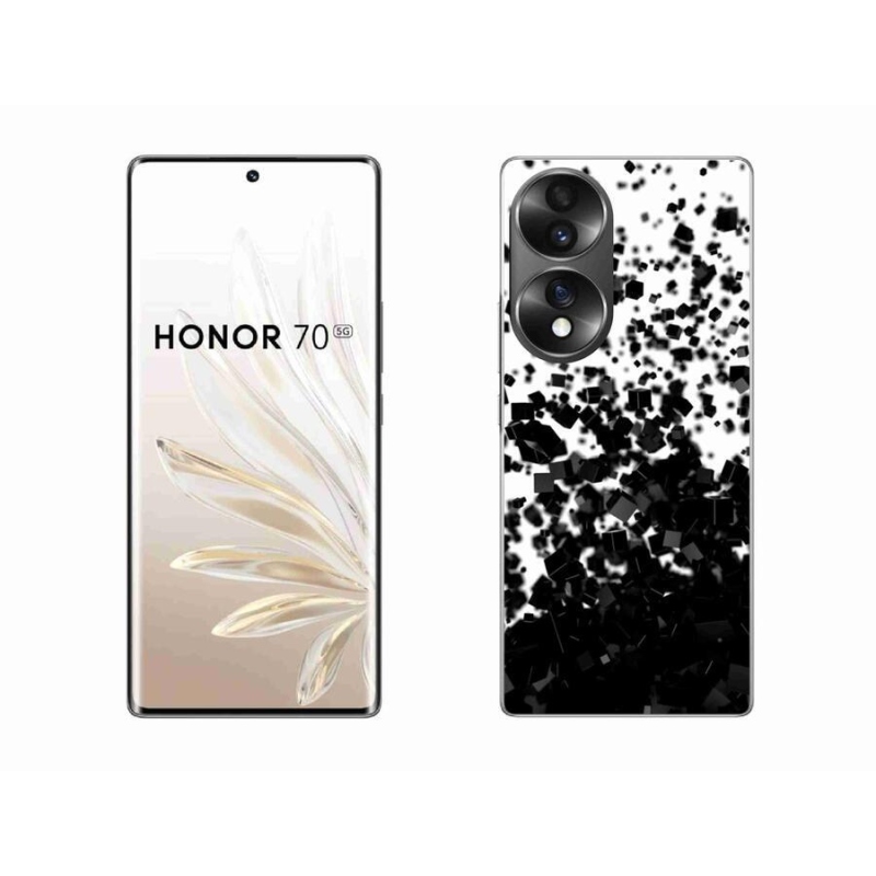 Gelový kryt mmCase na mobil Honor 70 - abstraktní vzor 1