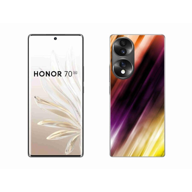 Gelový kryt mmCase na mobil Honor 70 - abstraktní vzor 5