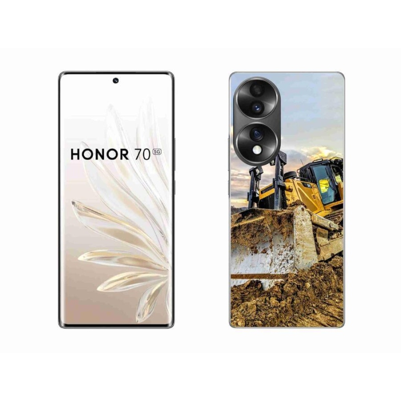 Gelový kryt mmCase na mobil Honor 70 - bagr