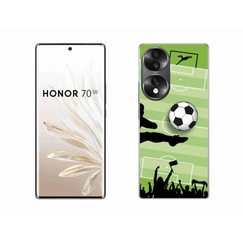 Gelový kryt mmCase na mobil Honor 70 - fotbal 3