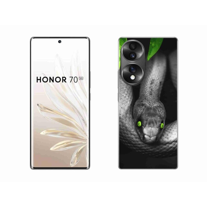 Gelový kryt mmCase na mobil Honor 70 - had