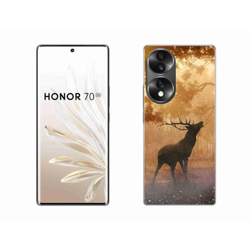 Gelový kryt mmCase na mobil Honor 70 - jelen v říji
