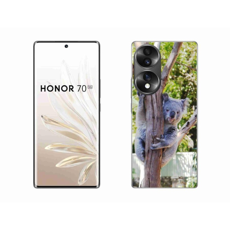 Gelový kryt mmCase na mobil Honor 70 - koala