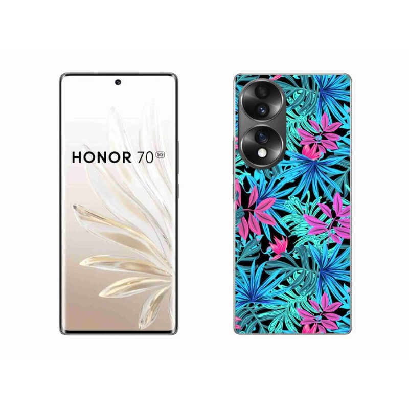 Gelový kryt mmCase na mobil Honor 70 - květiny 3