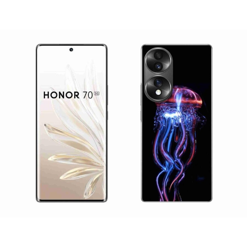 Gelový kryt mmCase na mobil Honor 70 - medúza