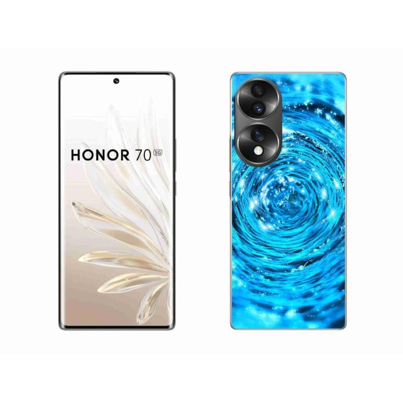 Gelový kryt mmCase na mobil Honor 70 - vodní vír