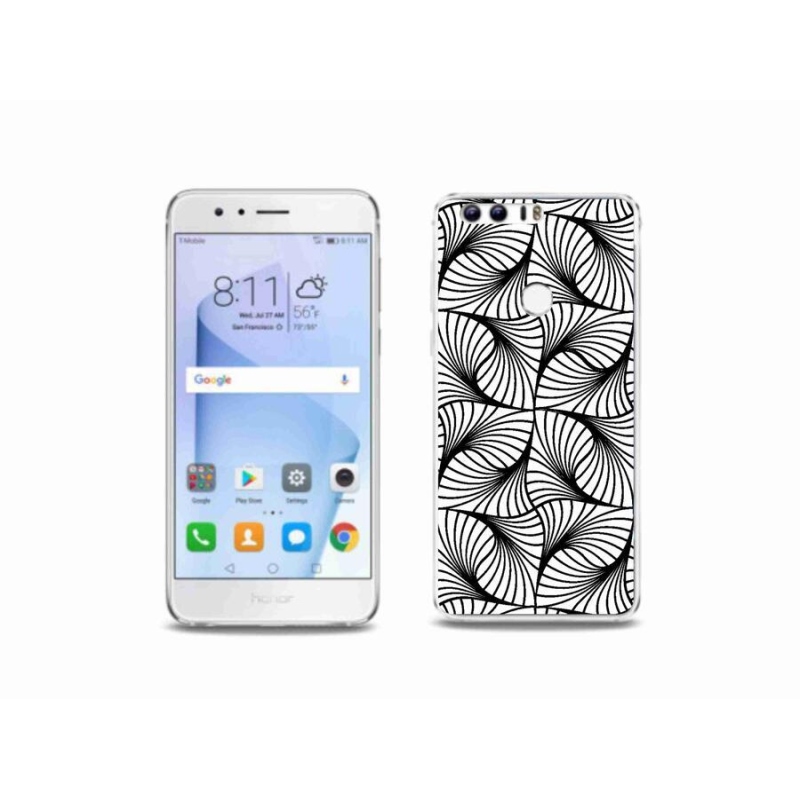 Gelový kryt mmCase na mobil Honor 8 - abstrakt 11