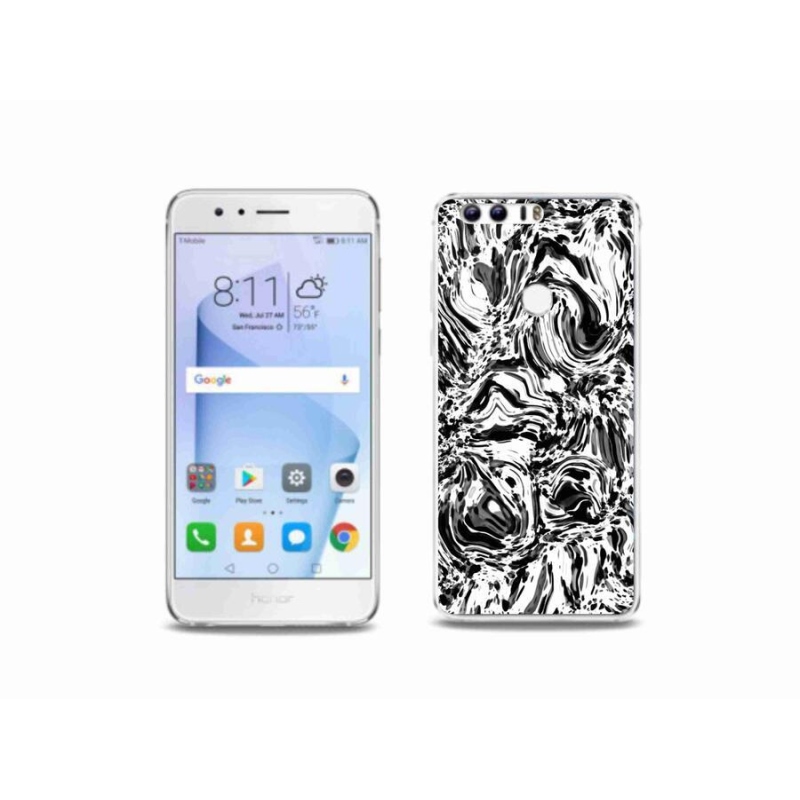 Gelový kryt mmCase na mobil Honor 8 - abstrakt 4