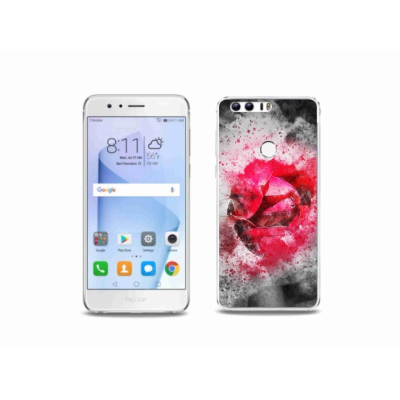 Gelový kryt mmCase na mobil Honor 8 - abstrakt 9