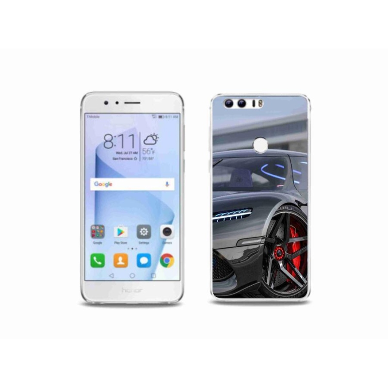 Gelový kryt mmCase na mobil Honor 8 - auto 5