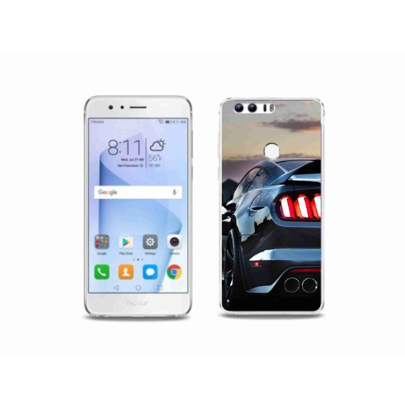 Gelový kryt mmCase na mobil Honor 8 - auto 7